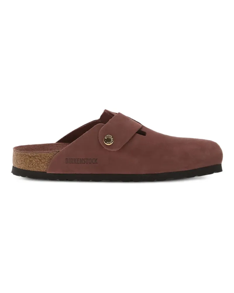 Birkenstock Boston Big Buckle Mules - Rosa Rosa