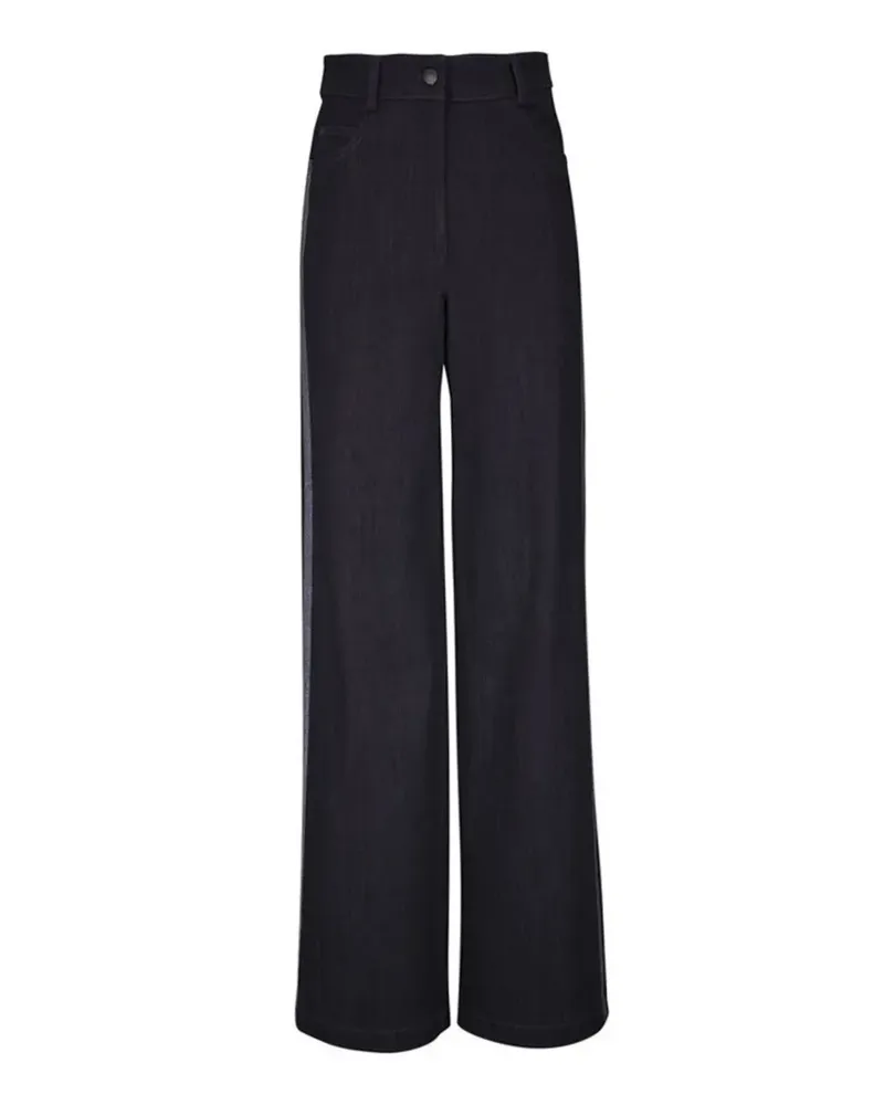 Akris side stripe jeans - Grau Grau