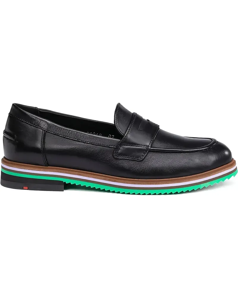 Lloyd Penny-Loafer aus Leder - Schwarz Schwarz