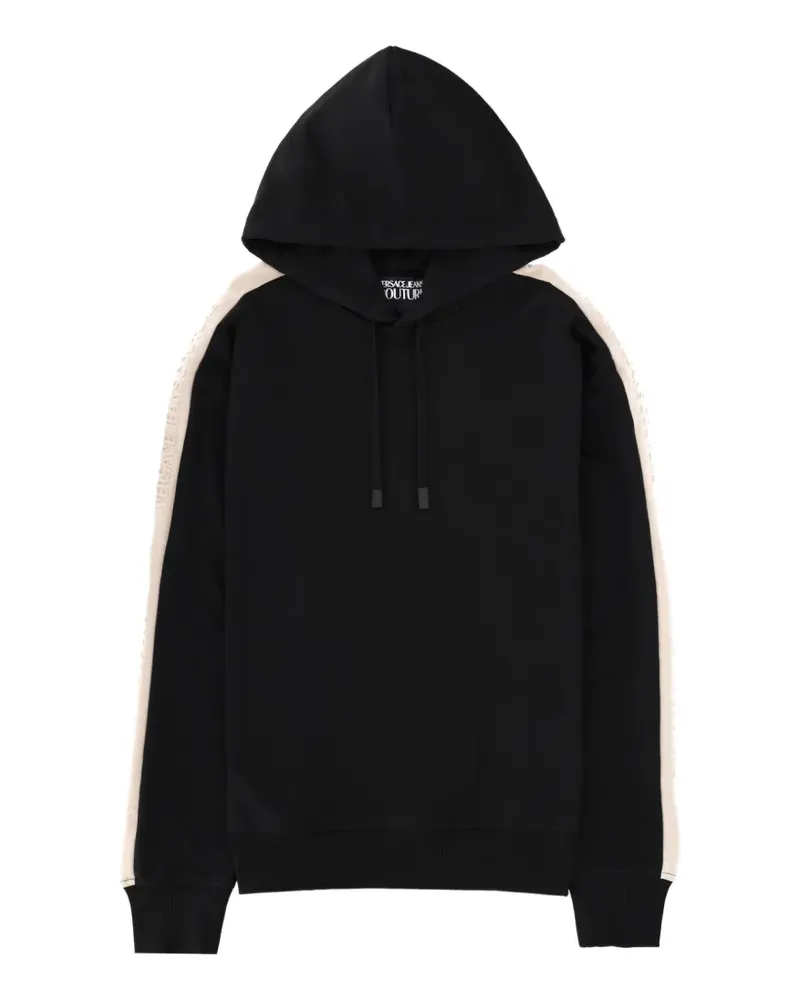 Versace Jeans Langärmeliger Hoodie - Schwarz Schwarz