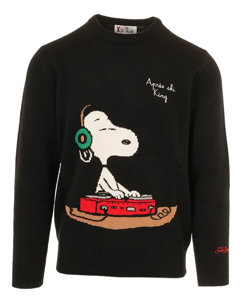 MC2 Saint Barth x Peanuts Heron Pullover - Schwarz Schwarz