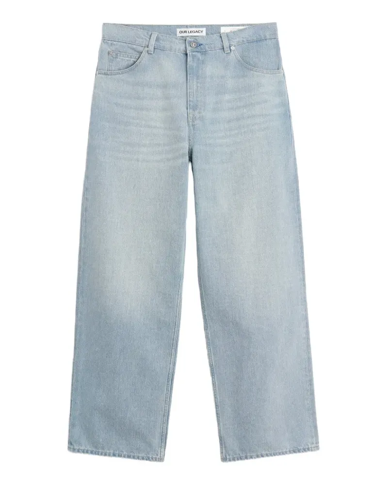 Our Legacy Vast Cut Straight-Leg-Jeans - Blau Blau