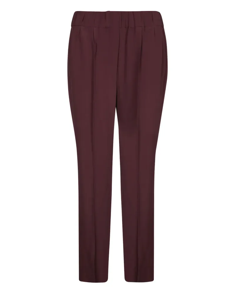 Brunello Cucinelli Hose mit Falten - Rot Rot