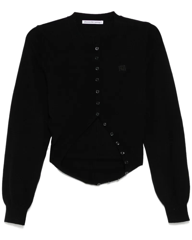 Alexander Wang Cardigan aus Wolle - Schwarz Schwarz