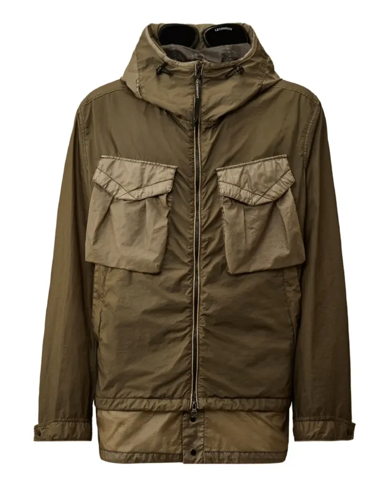C.P. Company Hoodie mit Brusttasche - Grün Grün
