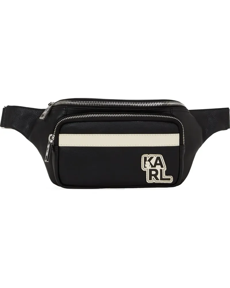 Karl Lagerfeld K/Athleisure Gürteltasche - Schwarz Schwarz