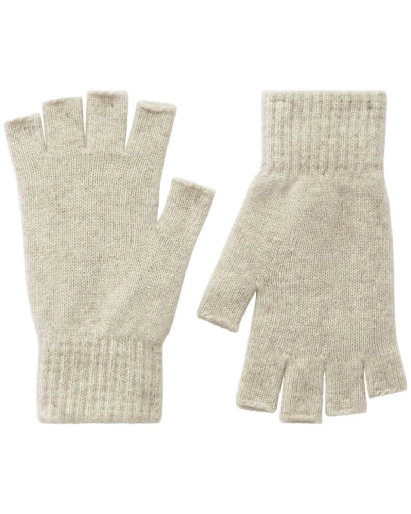 Pringle of Scotland Handschuhe aus Kaschmir - Nude Nude