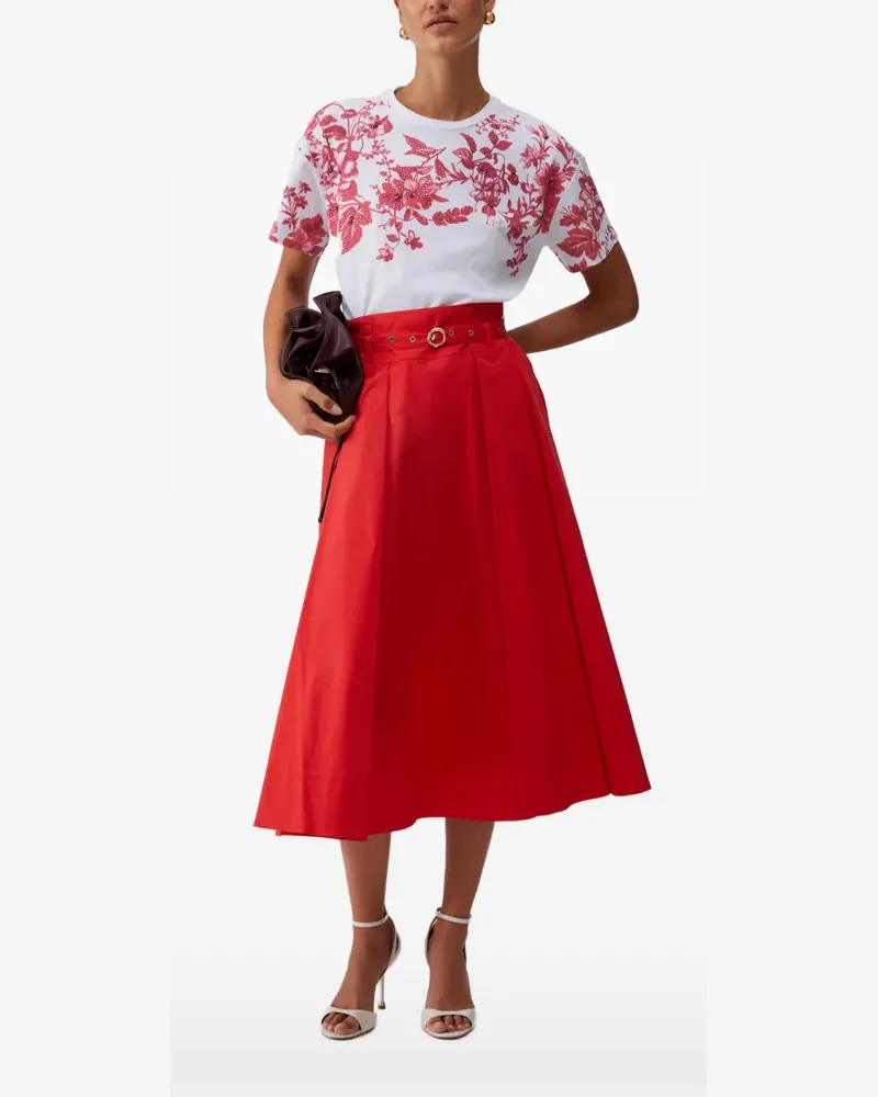 Liu Jo floral-print T-shirt - Weiß Weiß