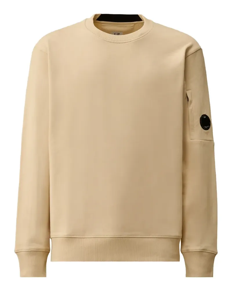 C.P. Company Sweatshirt mit Logo-Patch - Nude Nude