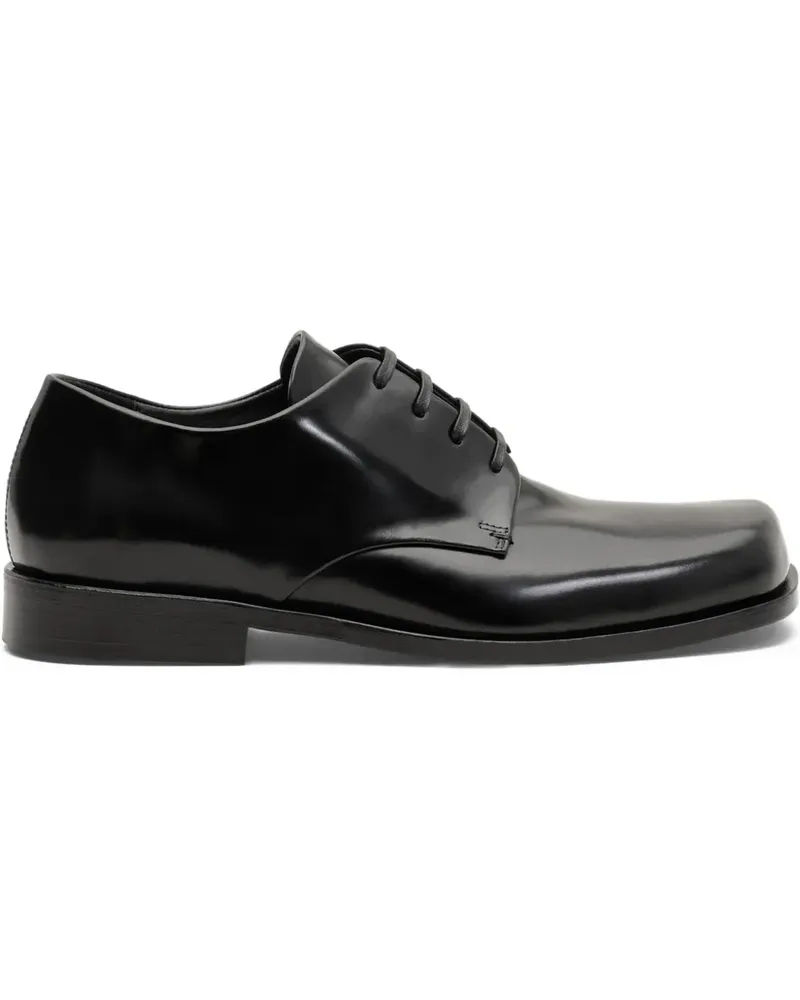 AMI Paris Derby-Schuhe mit eckiger Form - Schwarz Schwarz