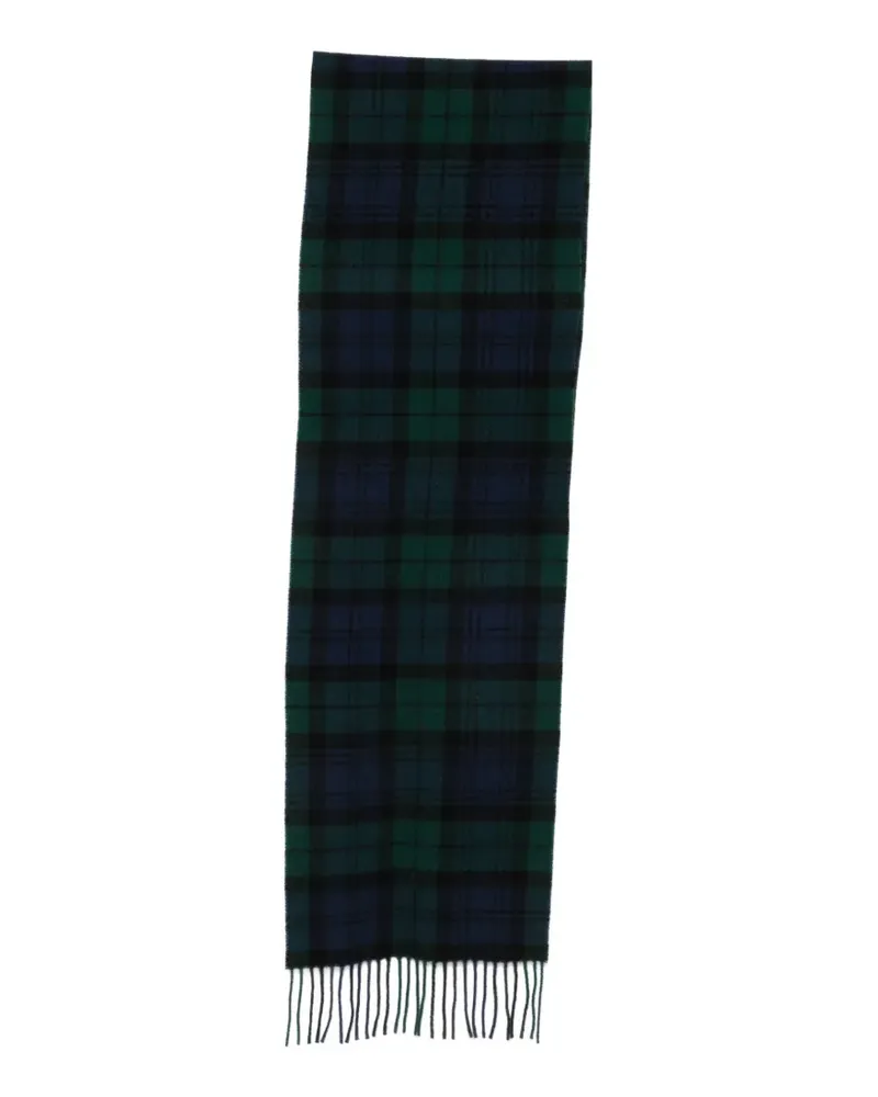 Ralph Lauren Schal mit Schottenkaromuster - Blau Blau