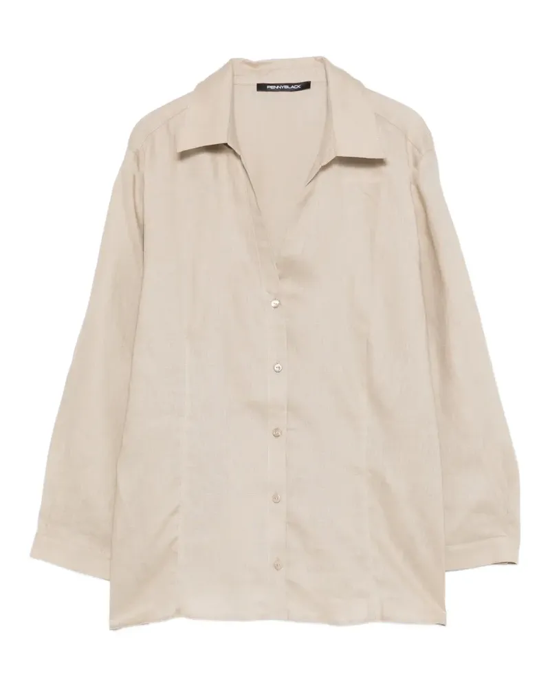 Pennyblack buttoned shirt - Nude Nude