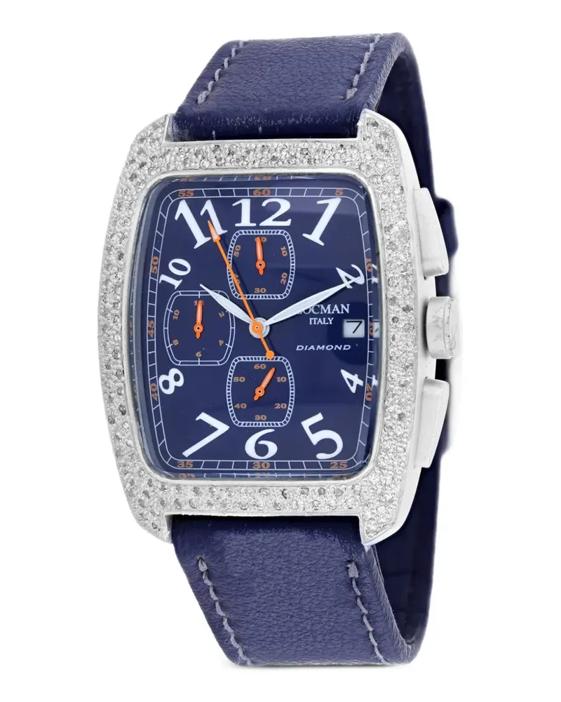 Locman tonneau-face 32mm watch - Blau Blau