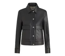 Jacke mit Knöpfen - Schwarz