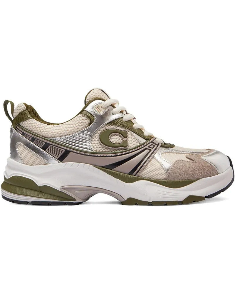 Coach Sneakers mit Logo-Detail - Nude Nude