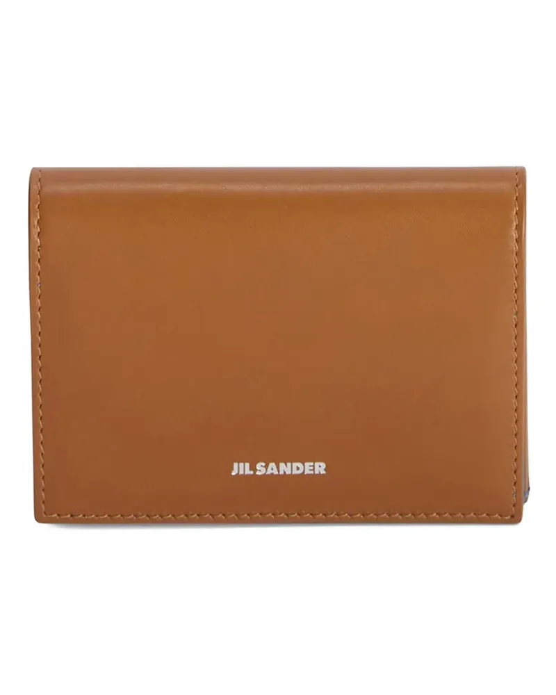 Jil Sander Klassisches Kartenetui - Braun Braun