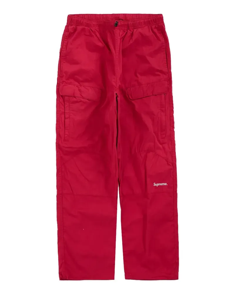 Supreme Being logo-print loose-fit trousers - Rot Rot