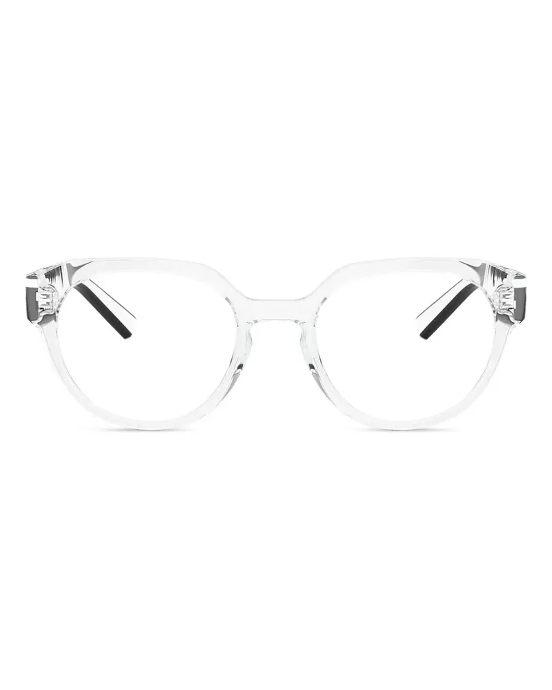 Dolce & Gabbana Brille mit geometrischem Gestell - Weiß Weiß
