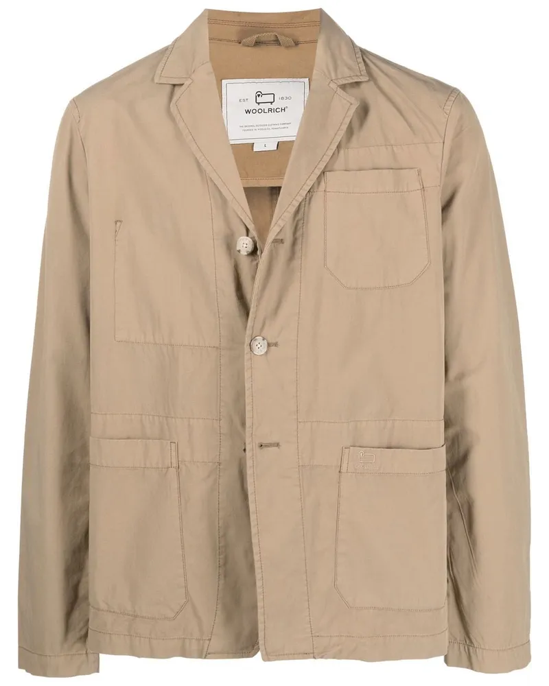 Woolrich Einreihiges Sakko - Braun Braun