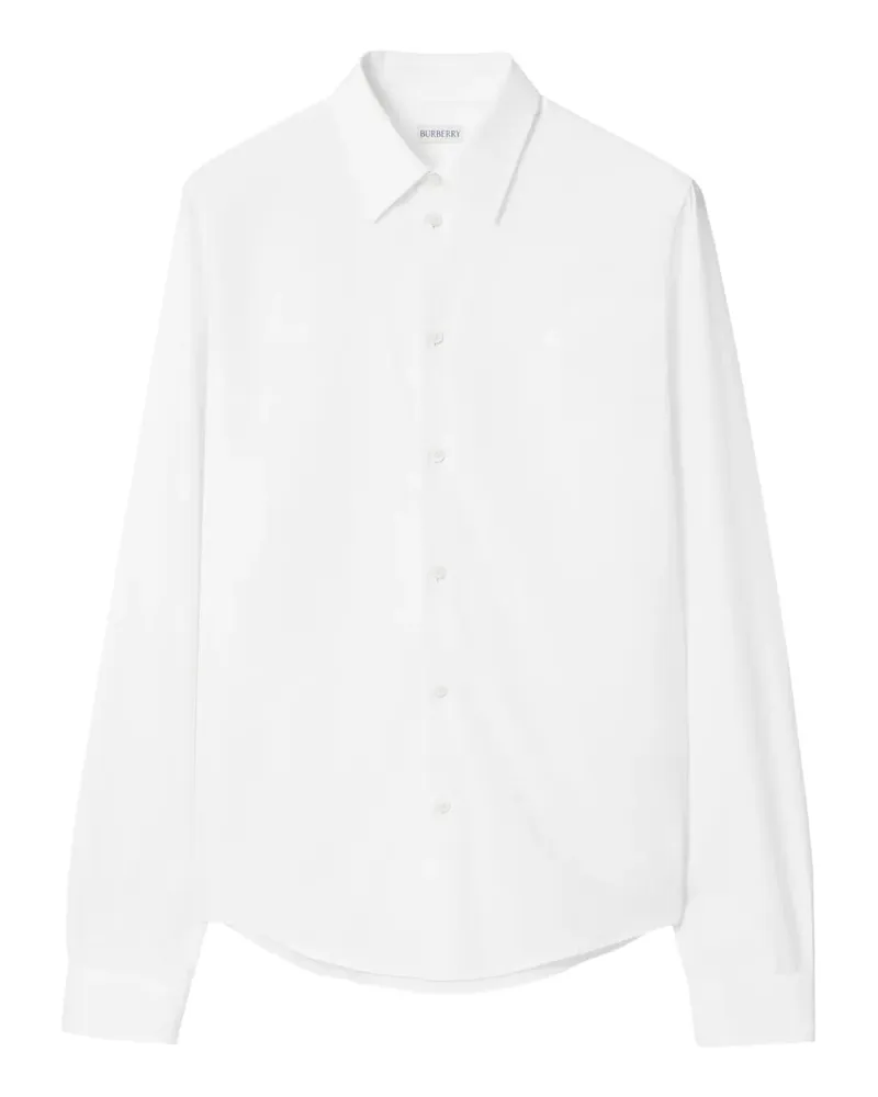 Burberry Langärmeliges Hemd - Weiß Weiß