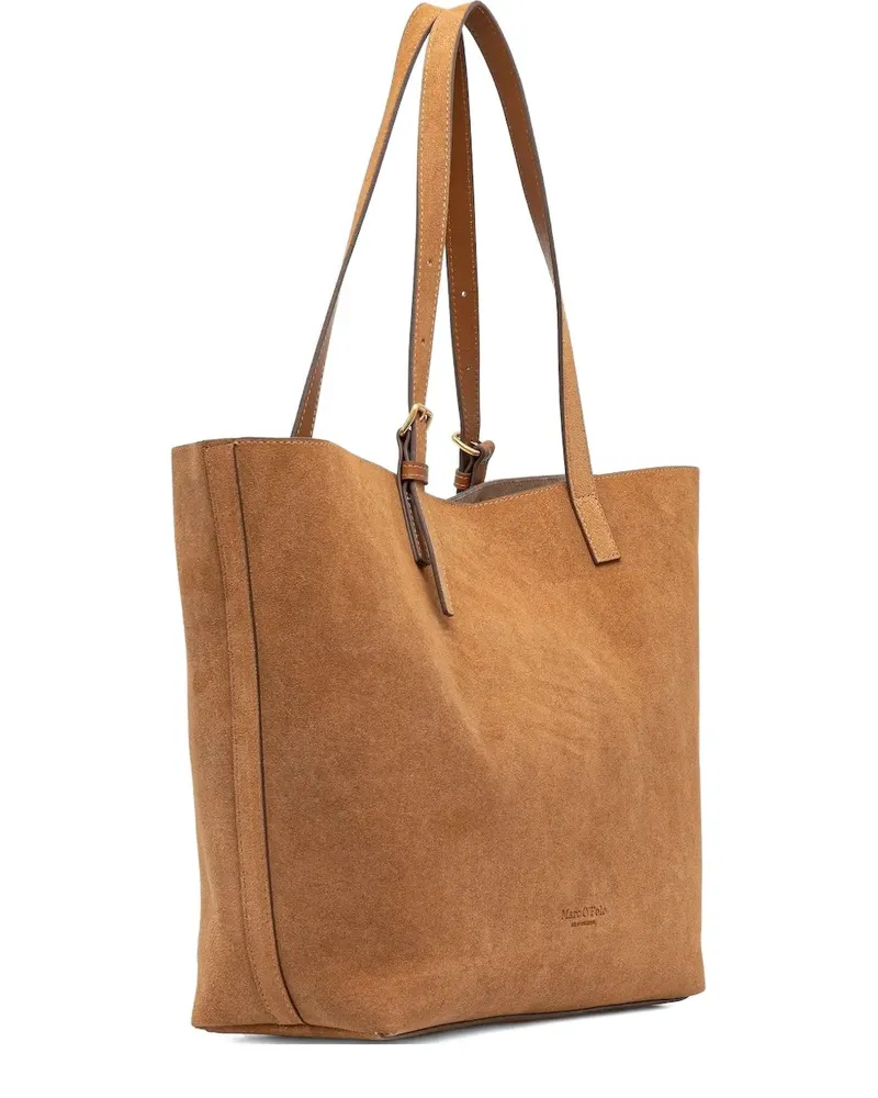 Marc O'Polo Große Tote Bag mit Schnallen - Braun Braun