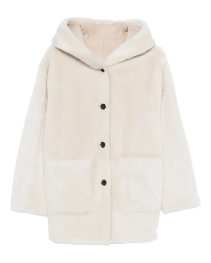 Arma Kapuzenjacke mit Taschen - Weiß Weiß