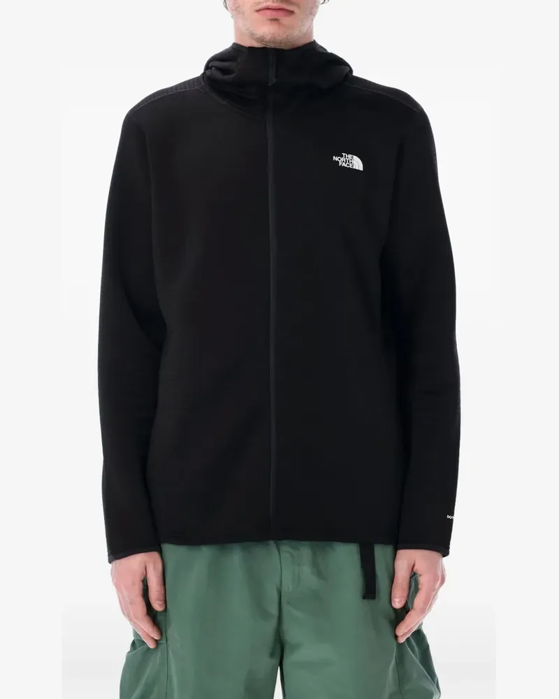 The North Face Gestrickte Kapuzenjacke - Schwarz Schwarz
