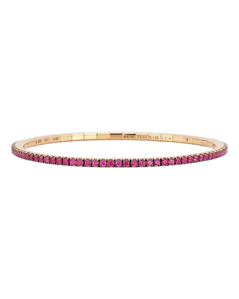 Roberto Demeglio ruby extensible stretch bracelet - Gold Gold