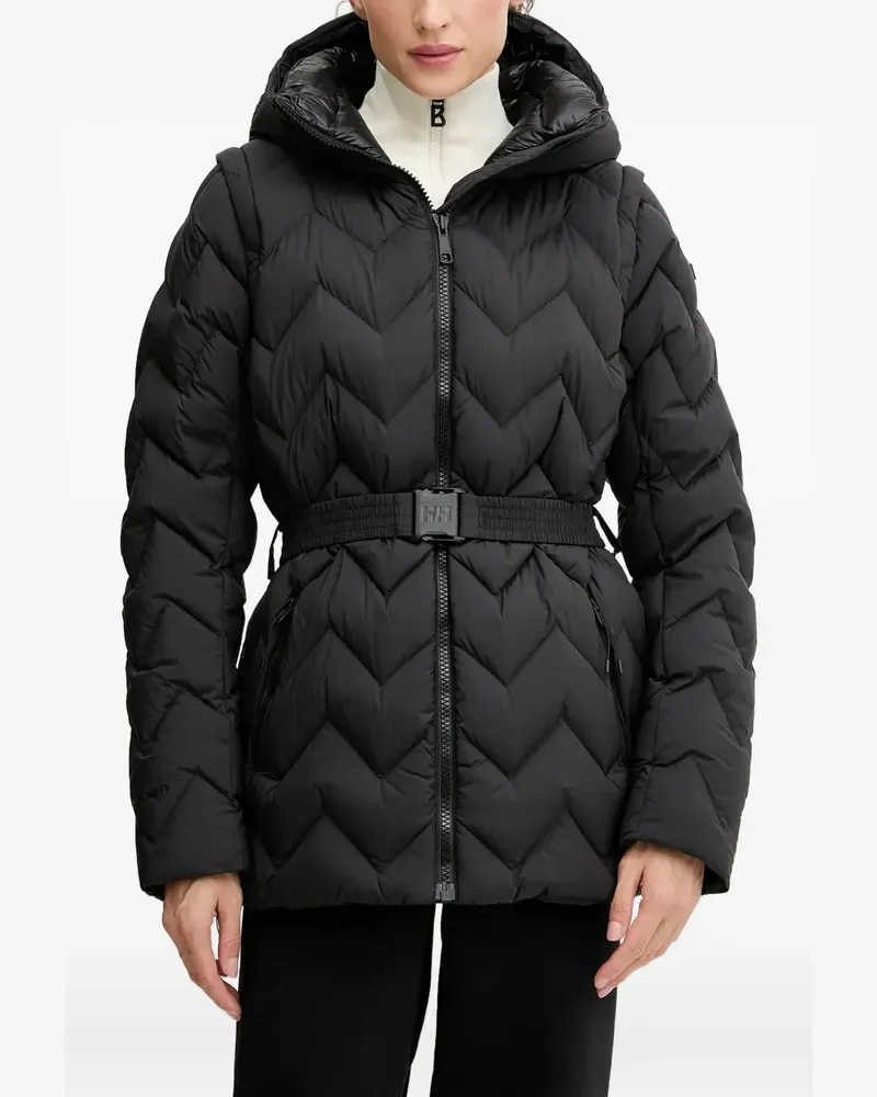 Helly Hansen Bliss Modular belted padded jacket - Schwarz Schwarz