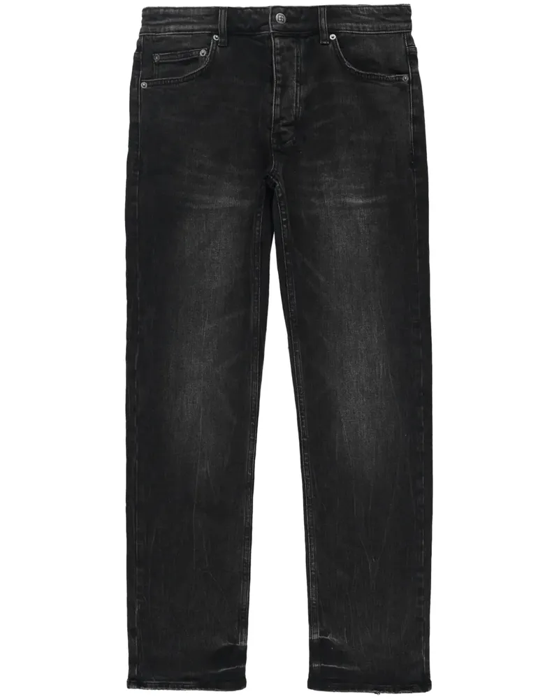 ksubi Hazlow Knight Straight-Leg-Jeans - Schwarz Schwarz