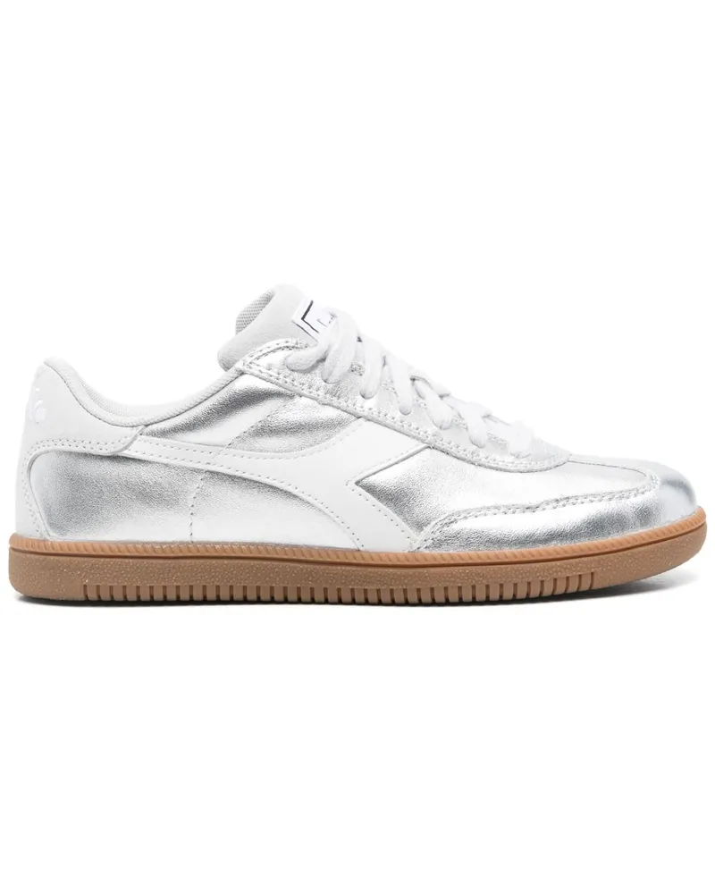 Diadora Sneakers im Metallic-Look - Grau Grau
