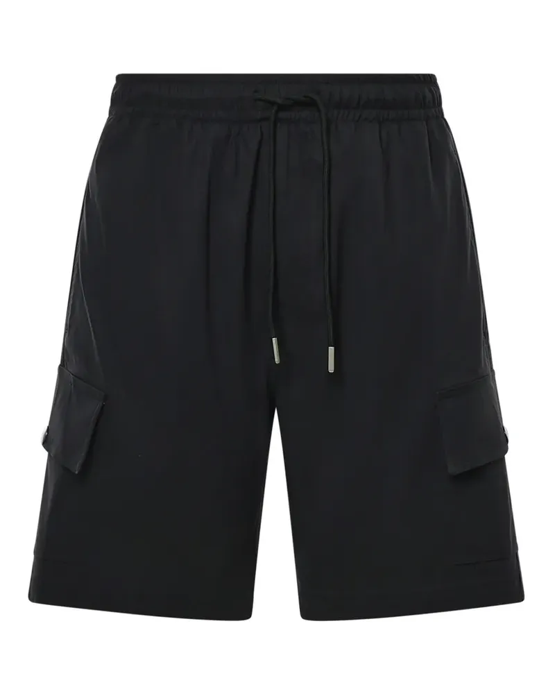Giuliano Galiano drawstring cargo shorts - Schwarz Schwarz