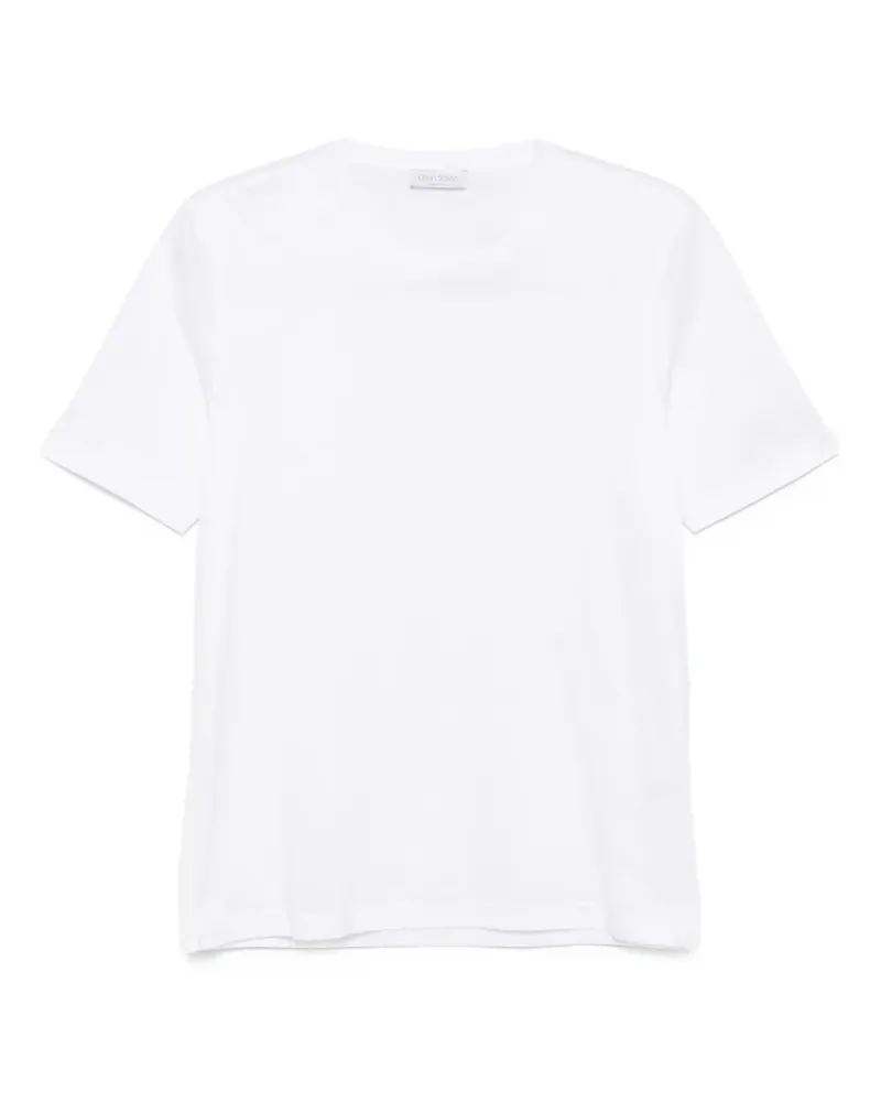 Gran Sasso Klassisches T-Shirt - Weiß Weiß