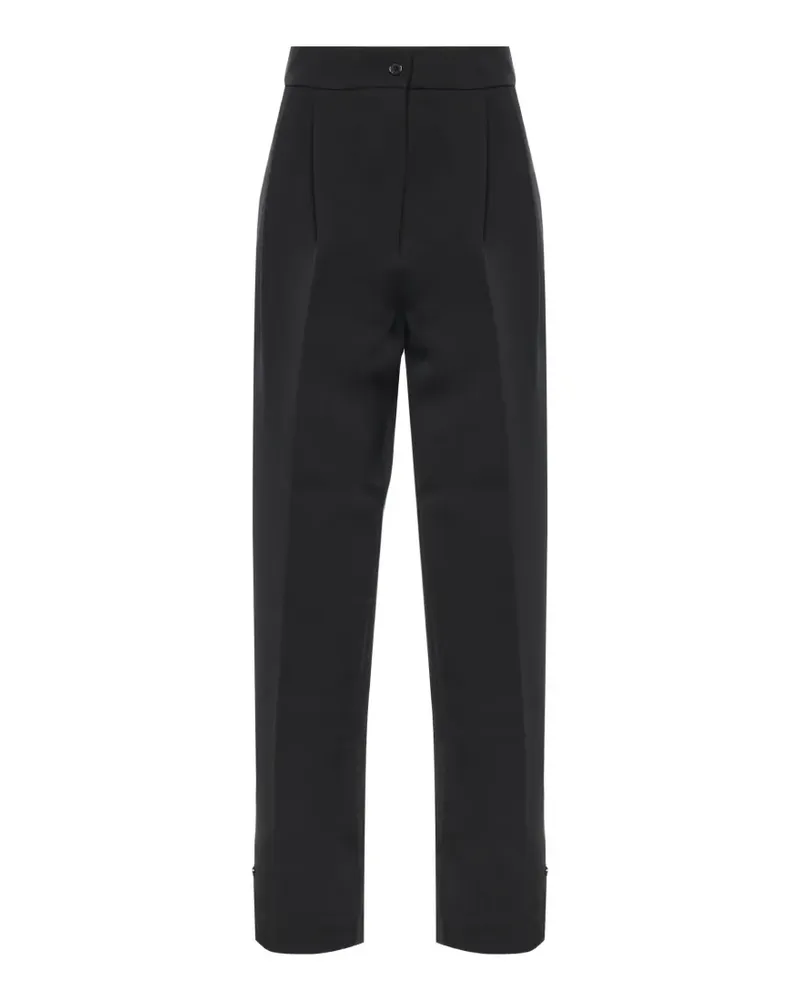 FRANKIE Shop Doyer pleated trousers - Schwarz Schwarz