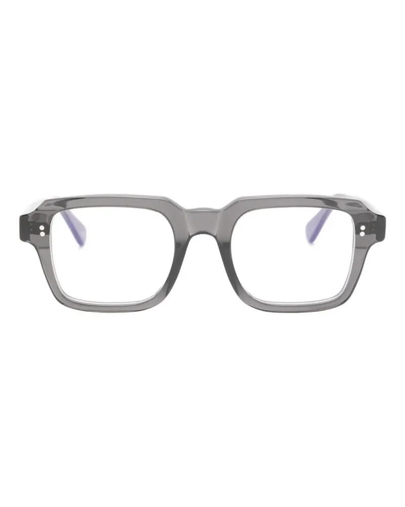 L.G.R. Raffaello II square-frame glasses - Grau Grau
