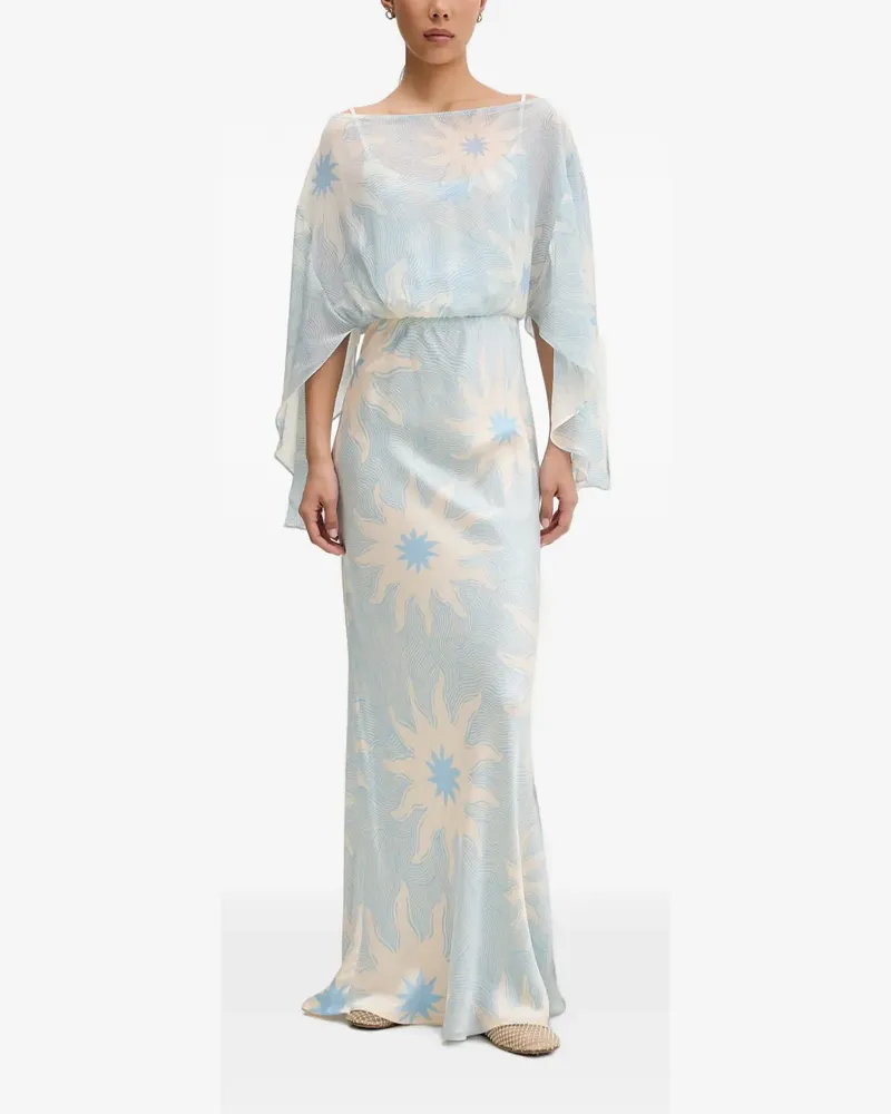 Never Fully Dressed Soleil Anais Maxikleid - Blau Blau