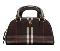 Highlands Mini-Tasche mit Check - Schwarz