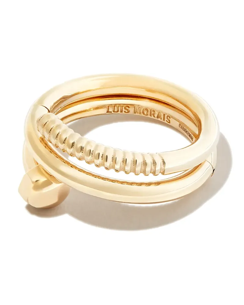 Luis Morais 14kt Serpentine Gelbgoldring Gold