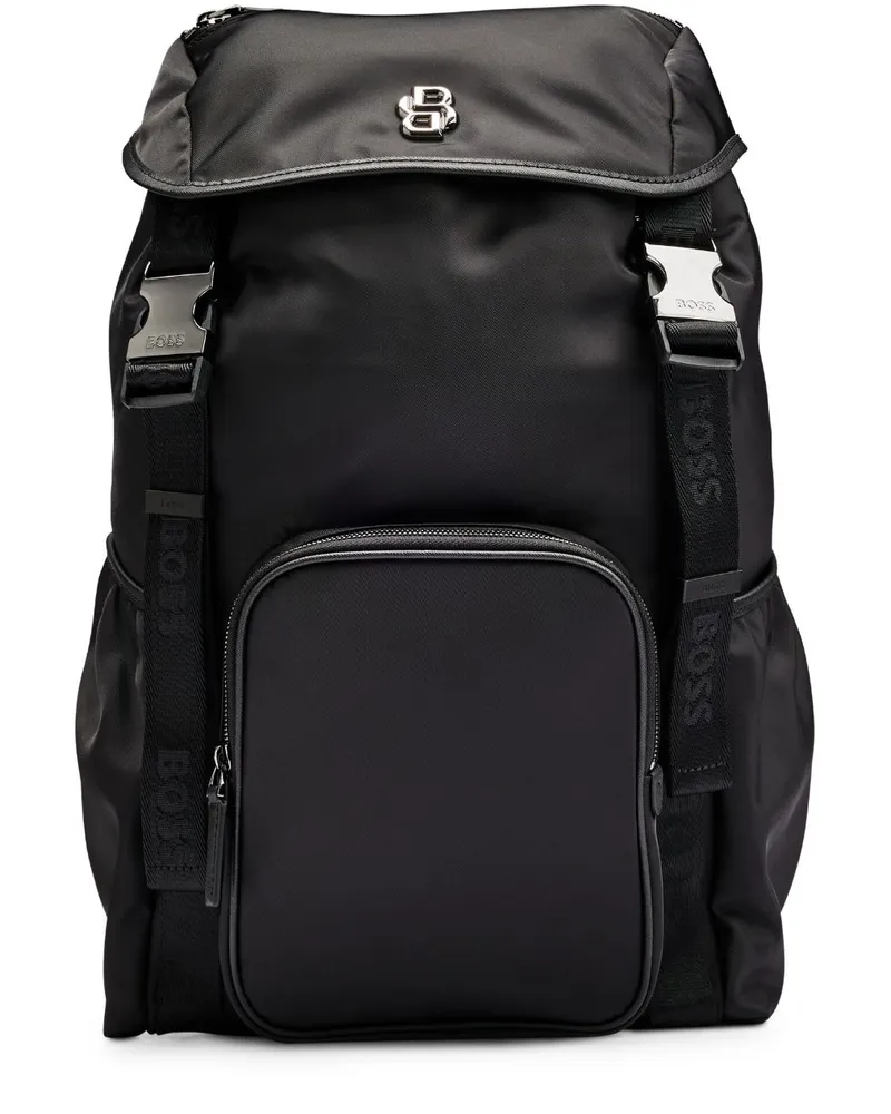 HUGO BOSS Icon Rucksack 13 Zoll - Schwarz Schwarz