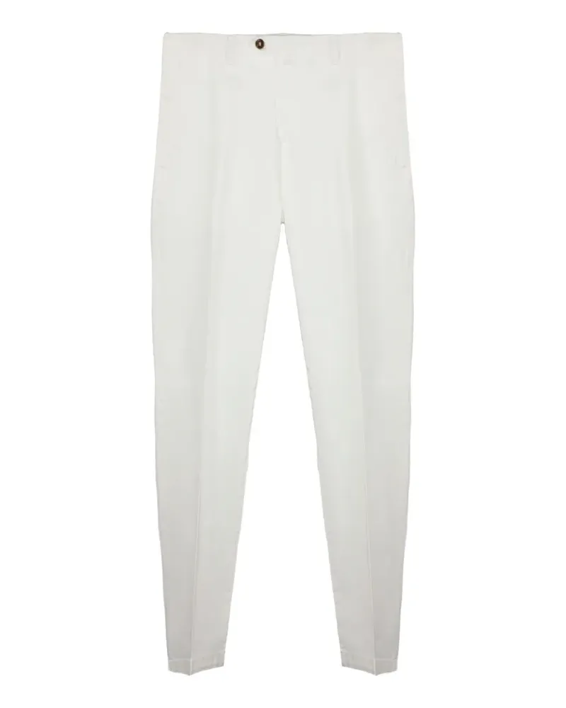 Briglia 1949 belt loops pockets trousers - Weiß Weiß
