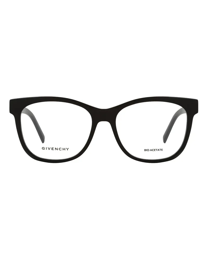 Givenchy Brille mit eckigem Gestell - Schwarz Schwarz