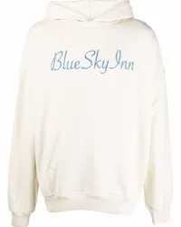 Blue Sky Inn Hoodie mit Logo-Stickerei Nude