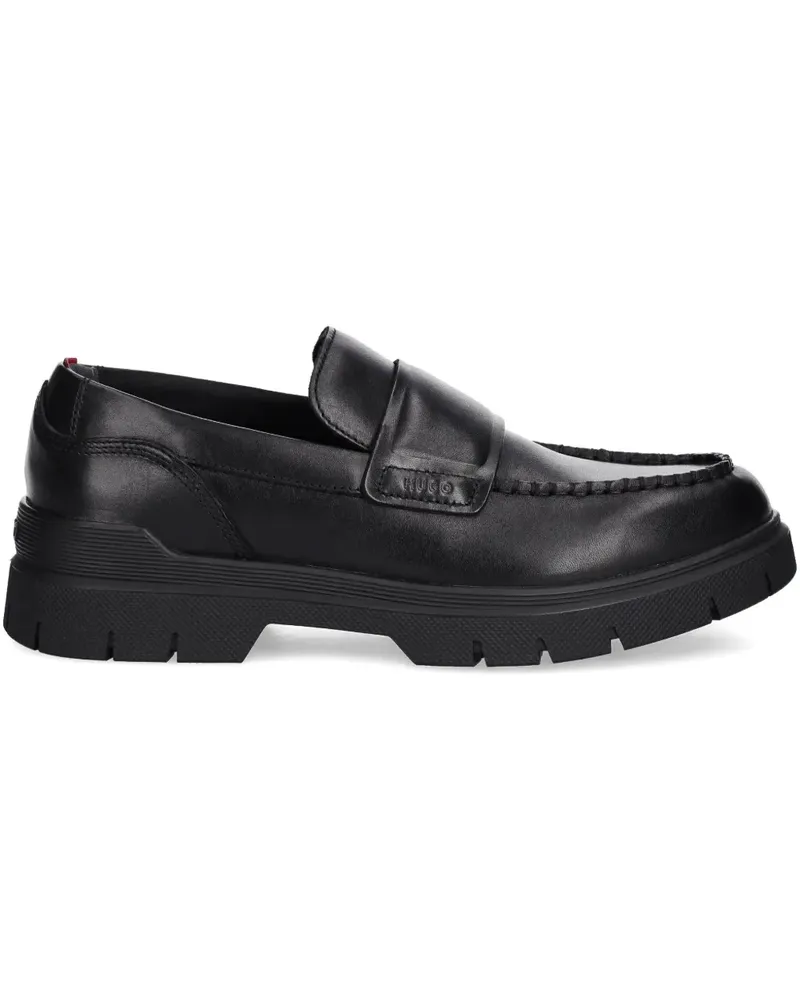 HUGO BOSS Klassische Loafer - Schwarz Schwarz