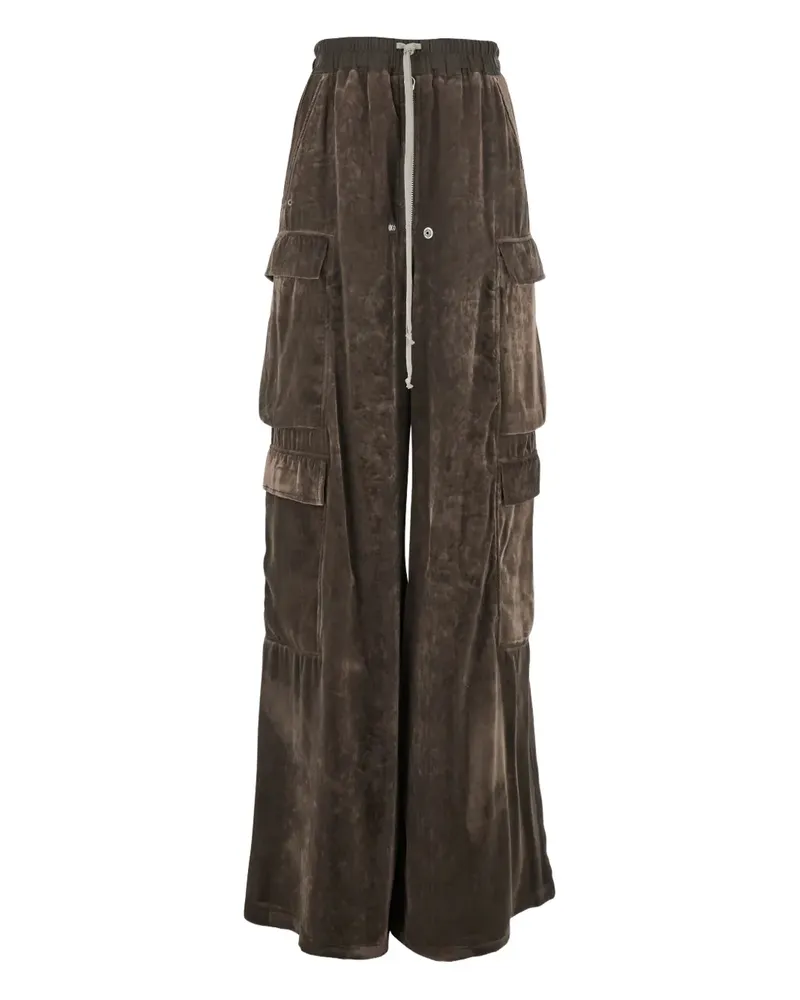 Rick Owens Hose mit aufgesetzter Tasche - Braun Braun