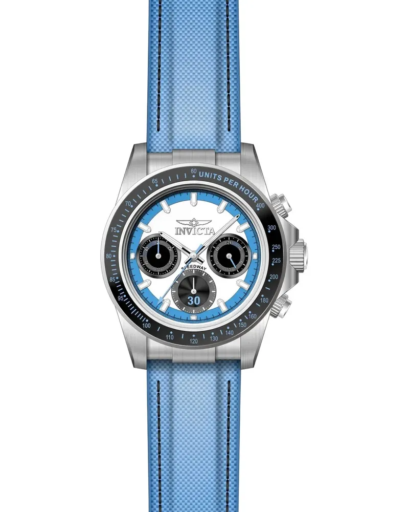 Invicta Speedway Armbanduhr mit Quarzwerk 39,5mm - Weiß Weiß