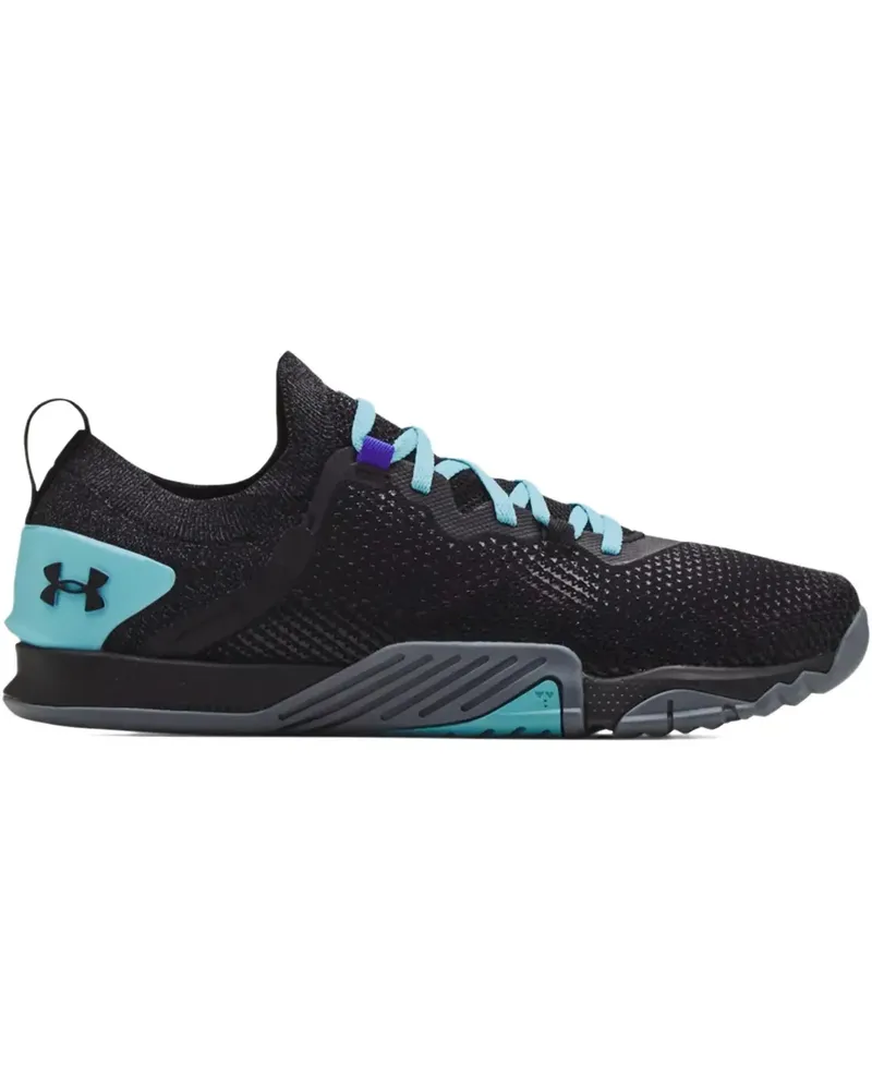 Under Armour TriBase Reign 3 "Black Turquoise" Sneakers - Schwarz Schwarz