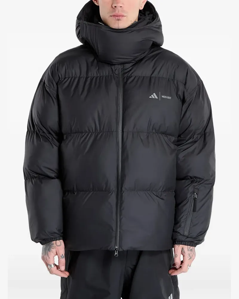 adidas x Moon Boot hooded puffer jackets - Schwarz Schwarz
