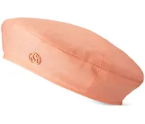 New Billy Baskenmütze mit Logo-Applikation - Orange