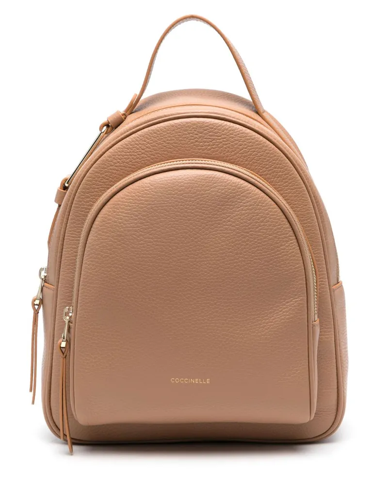 Coccinelle Mittelgroßer Malory Rucksack - Braun Braun