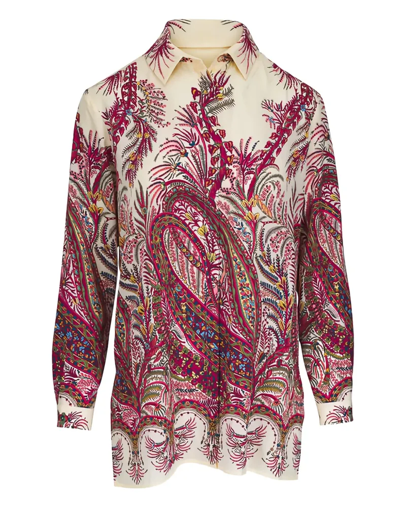 Etro Hemd mit Paisleymuster - Nude Nude